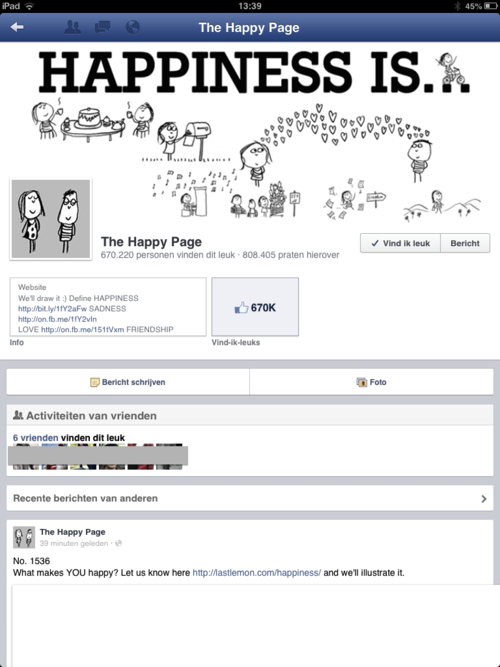 The Happy Page