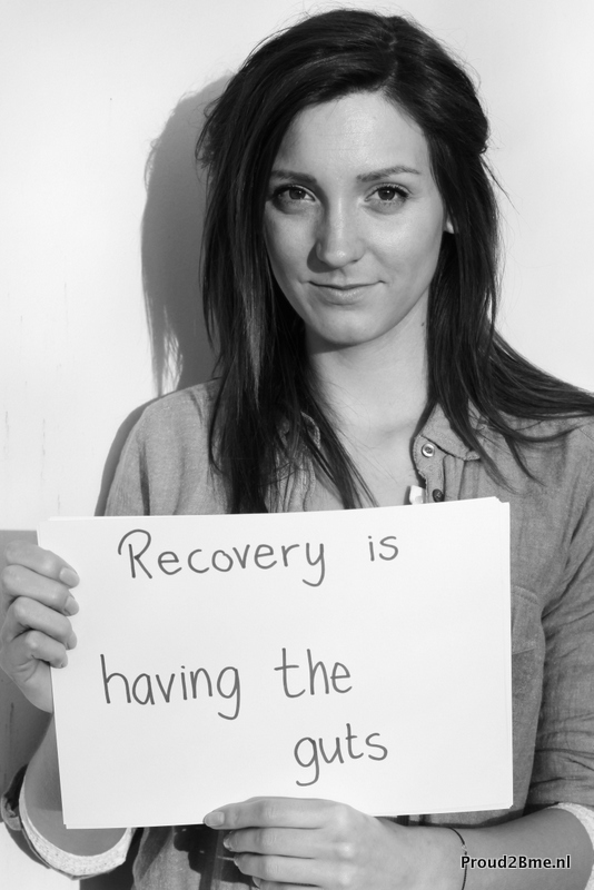 Recovery is having the guts