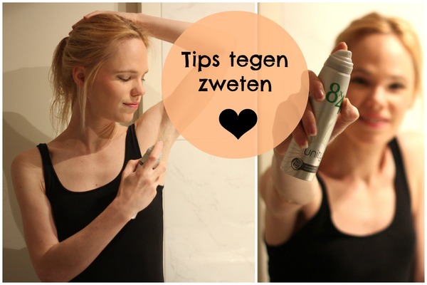 8x4 deodorant tips tegen zweten