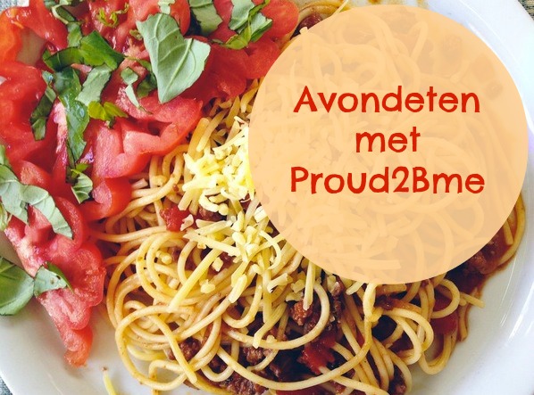 avondeten met de redactie proud2bme spaghetti