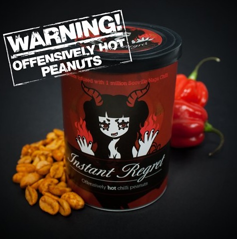 Instant Regret Burning Hot Peanuts Pain in the nuts  €9.49
