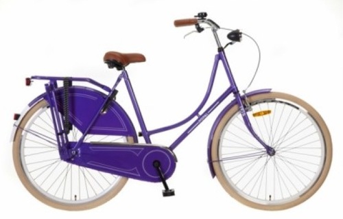 fiets paars