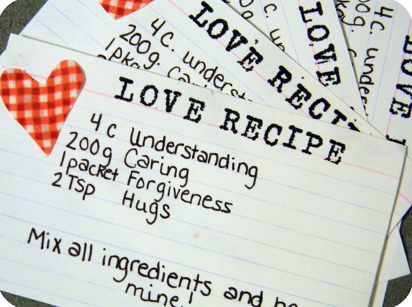 liefde recept