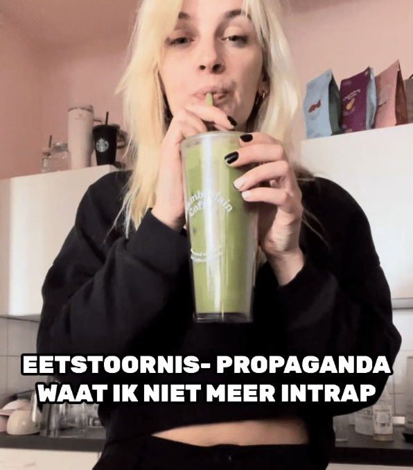 Eetstoornis propoganda waar ik niet meer intrap