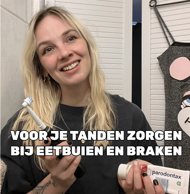 Voor je tanden zorgen bij eetbuien en braken