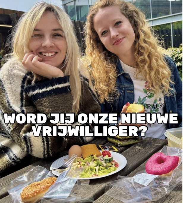 Word jij onze nieuwe vrijwilliger?