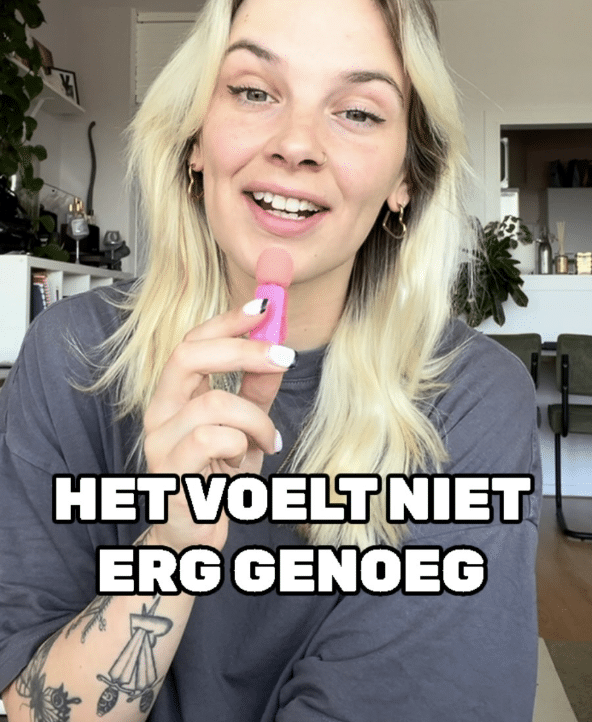 Het voelt niet erg genoeg