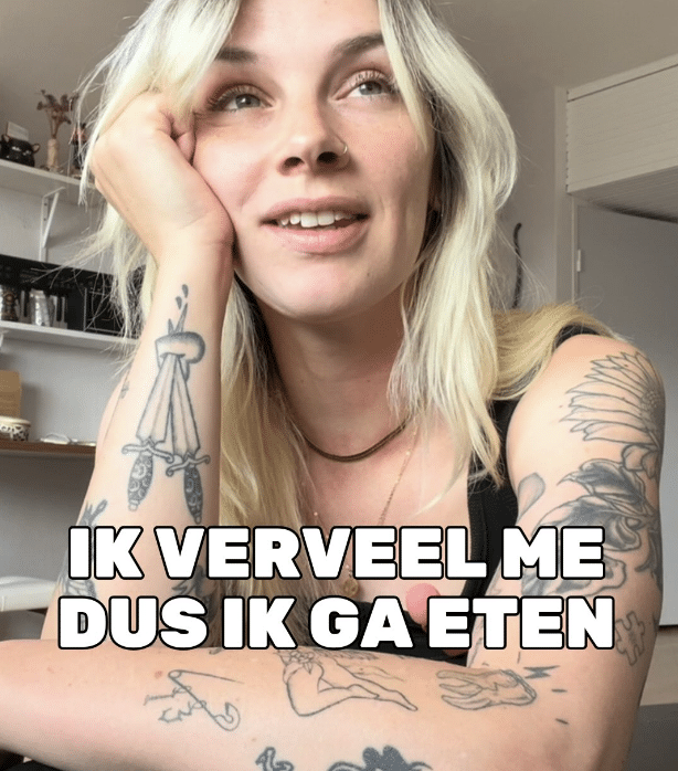Eetbuien door verveling