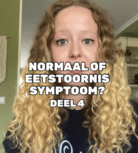 Normaal of eetstoornissymptoom?