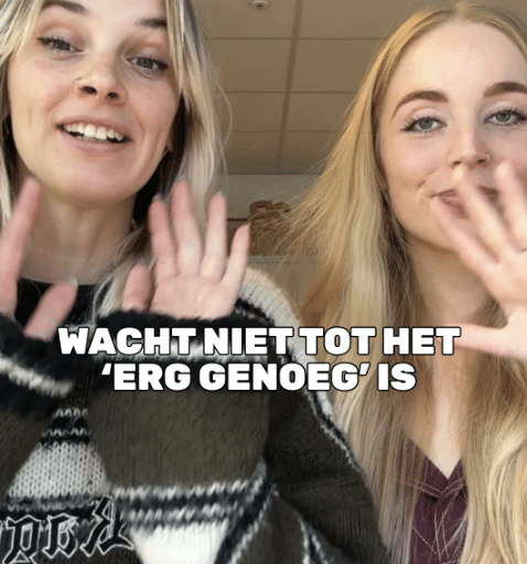 Wacht niet tot het ‘erg genoeg’ is