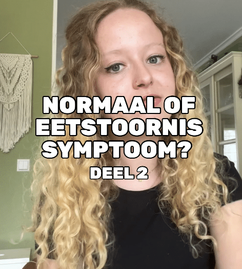Normaal of eetstoornissymptoom