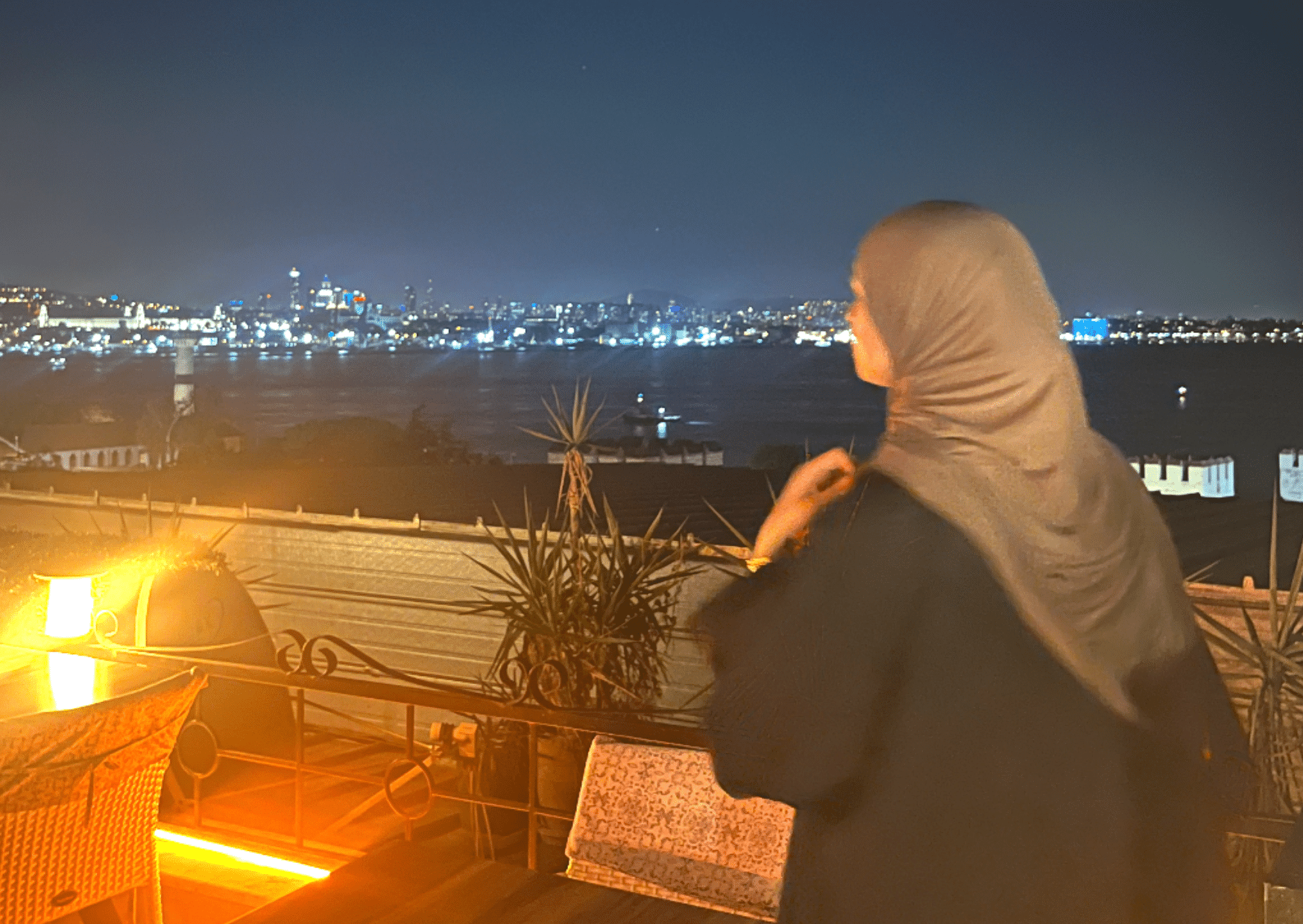 De lege stoel tijdens de Ramadan