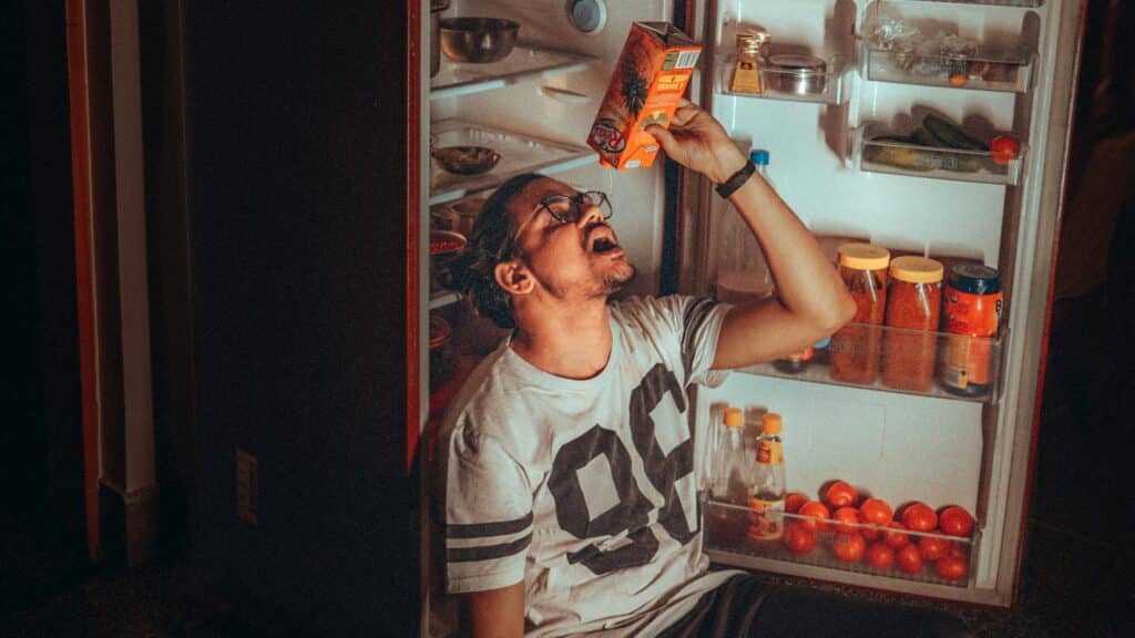 ‘s Nachts wakker van de honger