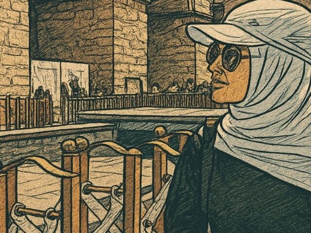 Politieke Spanning, angst en kind zijn