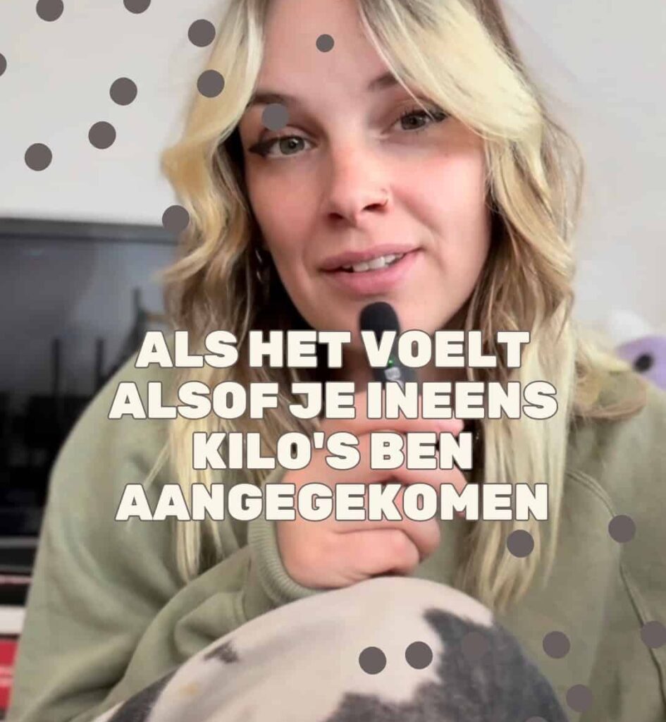 Het gevoel dat je bent aangekomen?