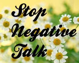stop negatief praten