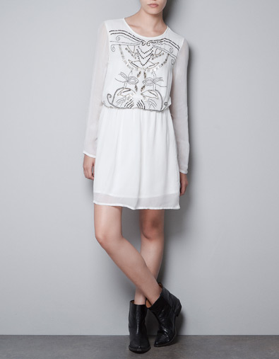 Zara dress white
