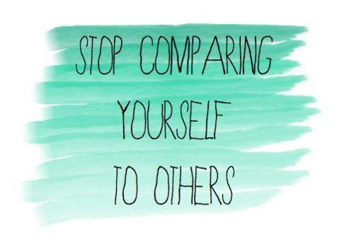 jezelf vergelijken met anderen