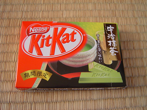 KitKat japan groene thee