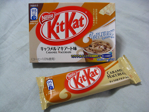 Caramel Macchiato KitKat