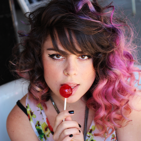 Strawberry Basil Mojito Lollipops