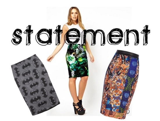 statement skirt