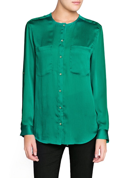 Groene blouse