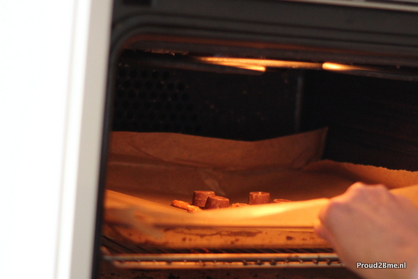 rolo pretzel rendieren kerst DIY oven