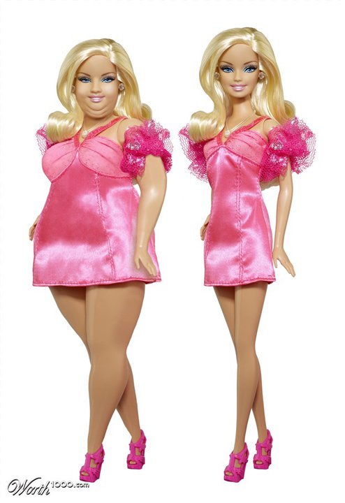 Verbieden In de naam hebben zich vergist Van anorexia naar Barbie met overgewicht - Artikelen over gezondheid -  Proud2bme