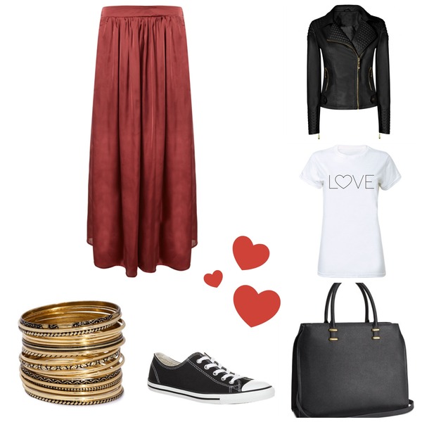 Collage lente outfit