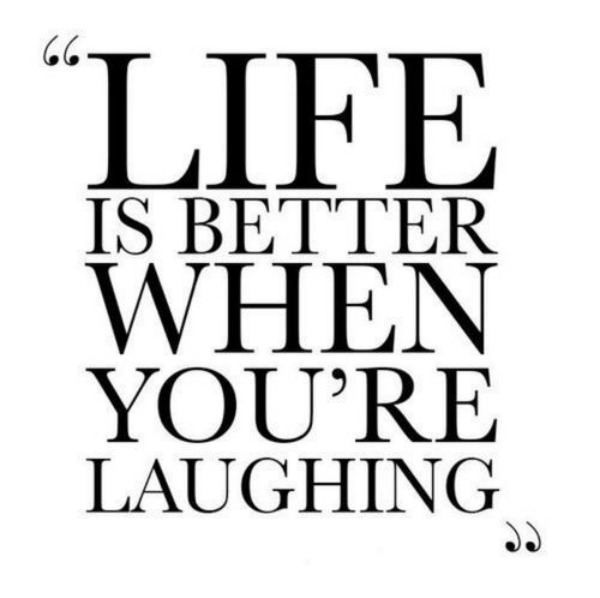 lachen beter leven