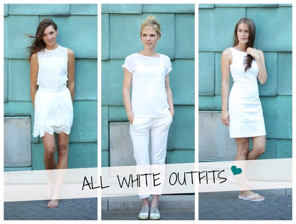 all white outfits