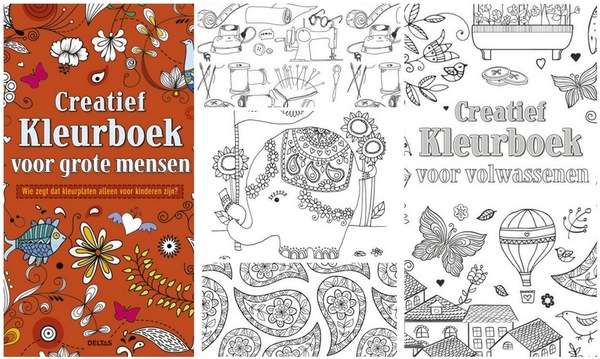 creatief kleurboek voor volwassenen