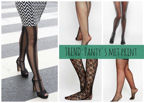 Goedkeuring automaat Koppeling Trend: panty's met patroon - Fashionblog - Proud2bme