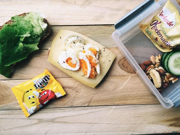 lunch gekookt eitje brood boterham proud2Bme gezond lekker broodtrommel lunchtrommel lunchbox