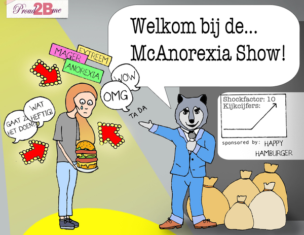 anorexia mcanorexia show media tv programma oproep 