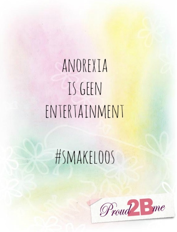 anorexia smakeloos